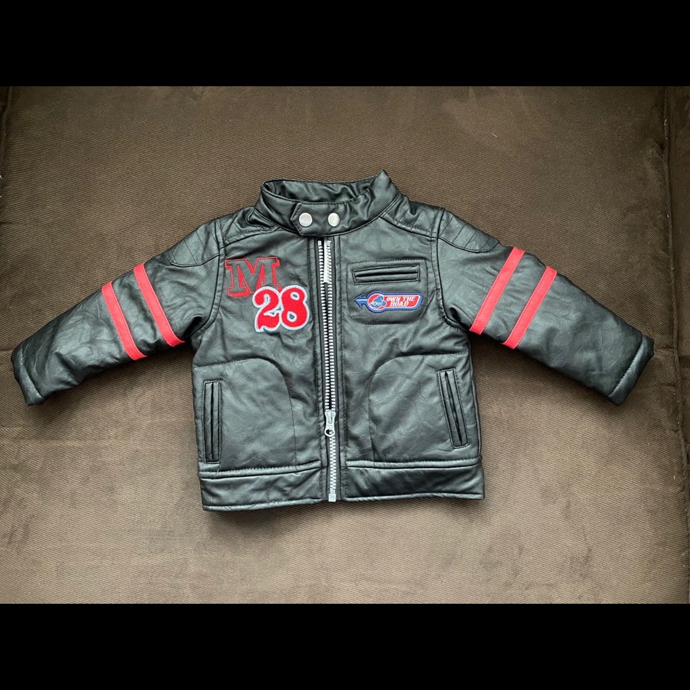 NWOT - Disney Mickey Mouse leather jacket